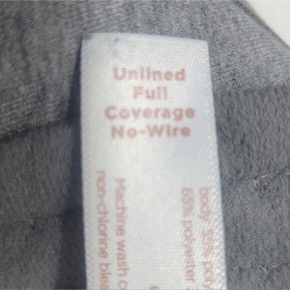 Cacique Unlined Full Coverage No Wire Bras Set of 3 Black Grey Size 46C - Picture 15 of 16